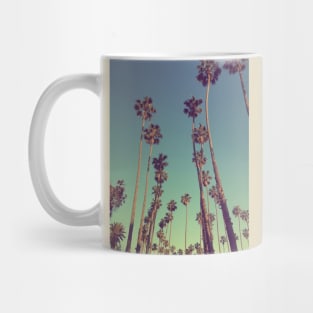 Santa Monica Palm Trees Classic Mug